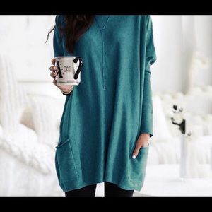 Women’s Winter long sleeve oversized pockets